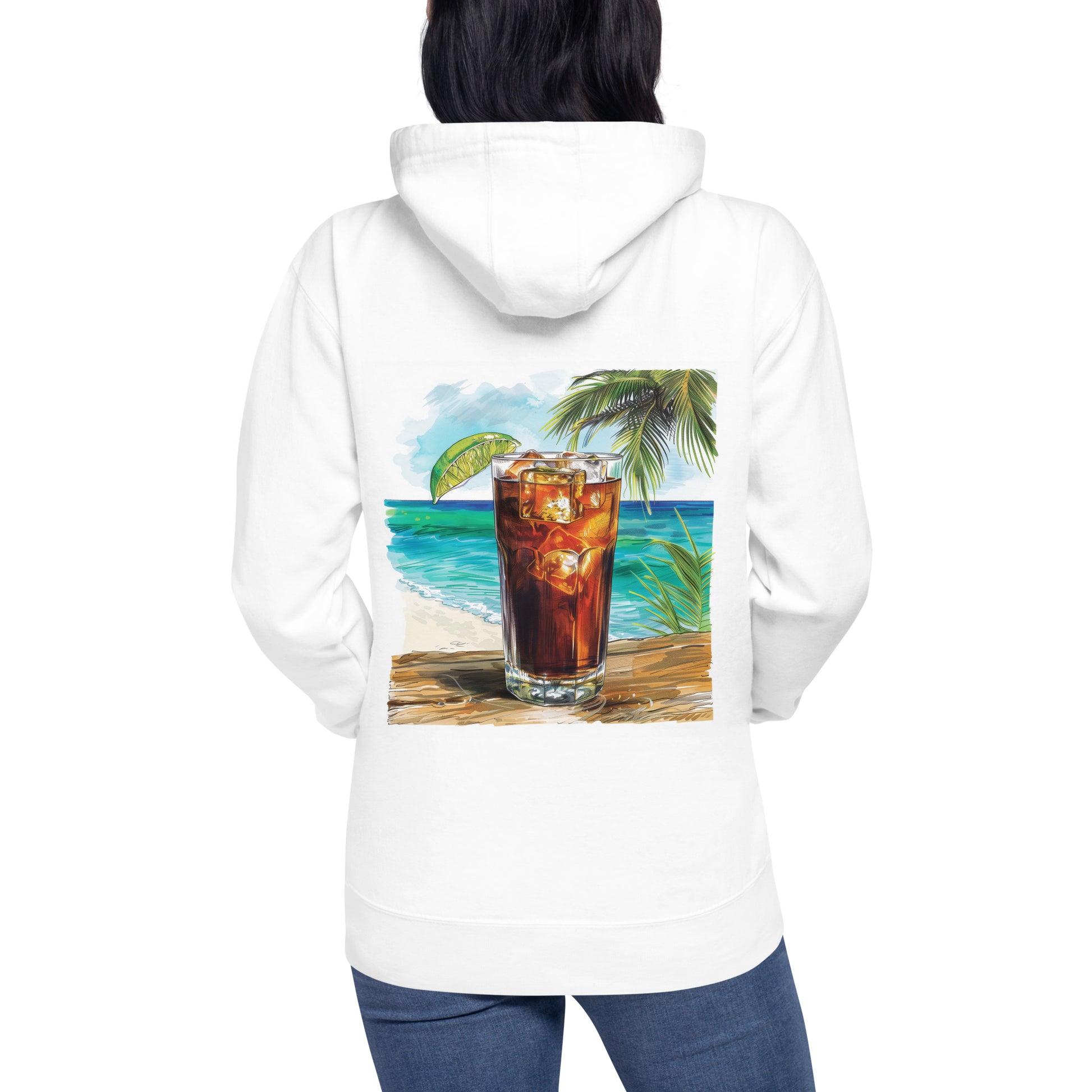 Cuba Libre Back Print Unisex Hoodie - Swagodin