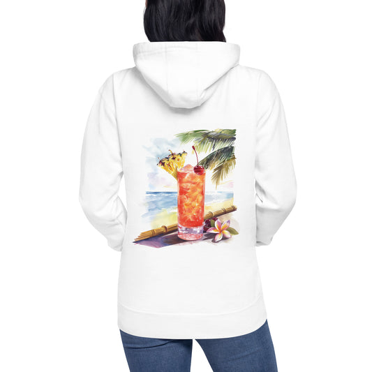 Singapore Sling Back Print Unisex Hoodie - Swagodin