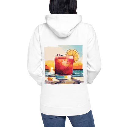 New York Sour Back Print Unisex Hoodie - Swagodin