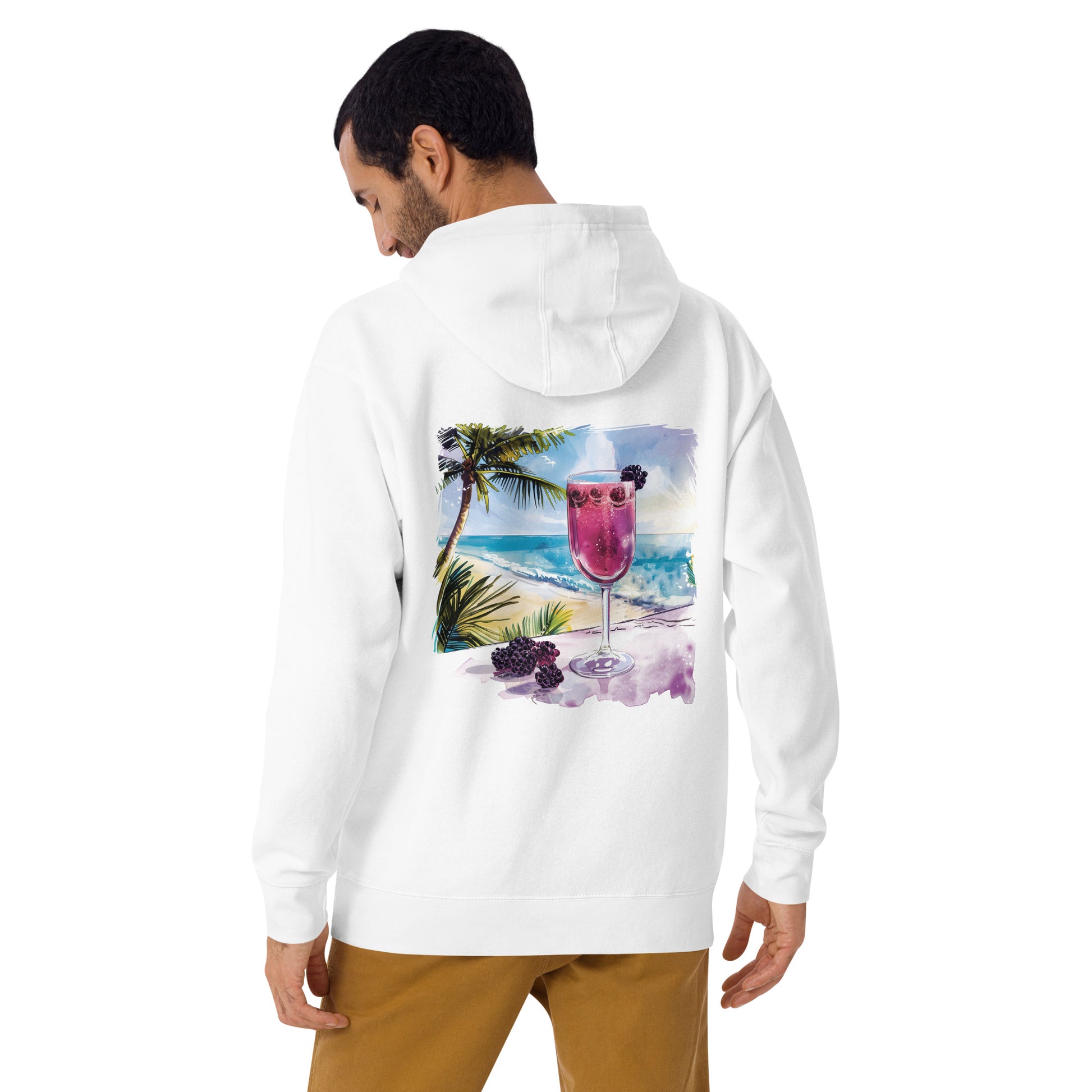 Kir Royale Back Print Unisex Hoodie - Swagodin