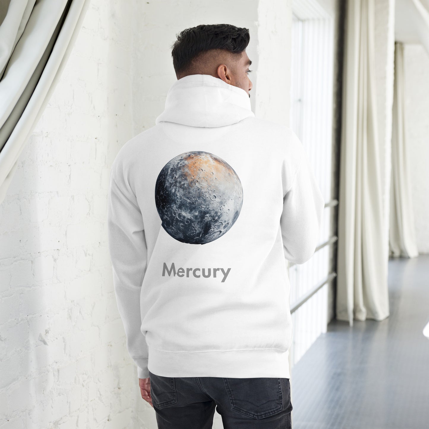 Mercury Named Back Print Unisex Hoodie - Swagodin