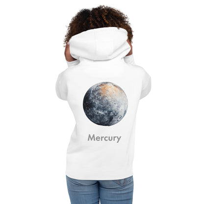 Mercury Named Back Print Unisex Hoodie - Swagodin