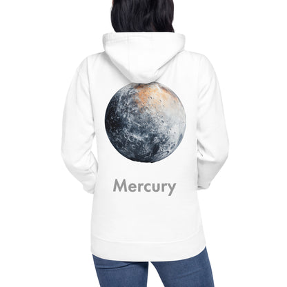 Mercury Named Back Print Unisex Hoodie - Swagodin