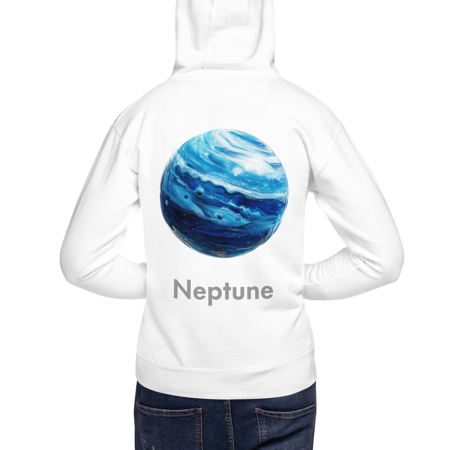 Neptune Named Back Print Unisex Hoodie - Swagodin