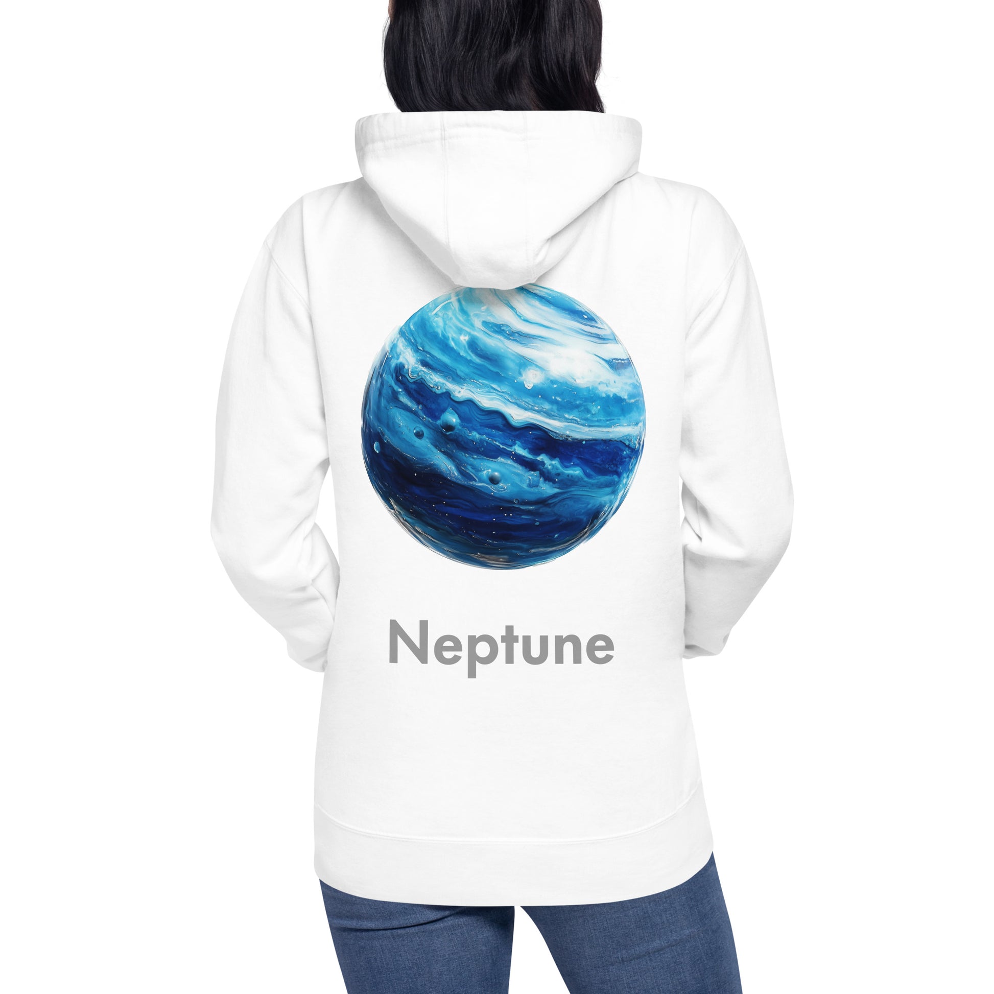 Neptune Named Back Print Unisex Hoodie - Swagodin