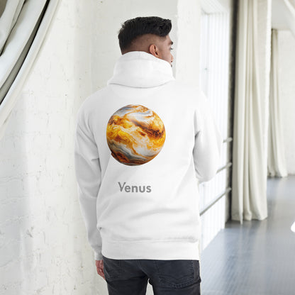 Venus Named Back Print Unisex Hoodie - Swagodin