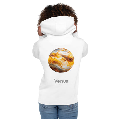 Venus Named Back Print Unisex Hoodie - Swagodin