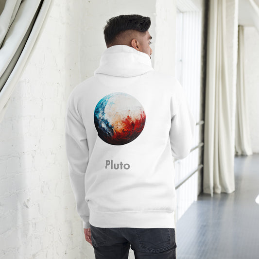 Pluto Named Back Print Unisex Hoodie - Swagodin