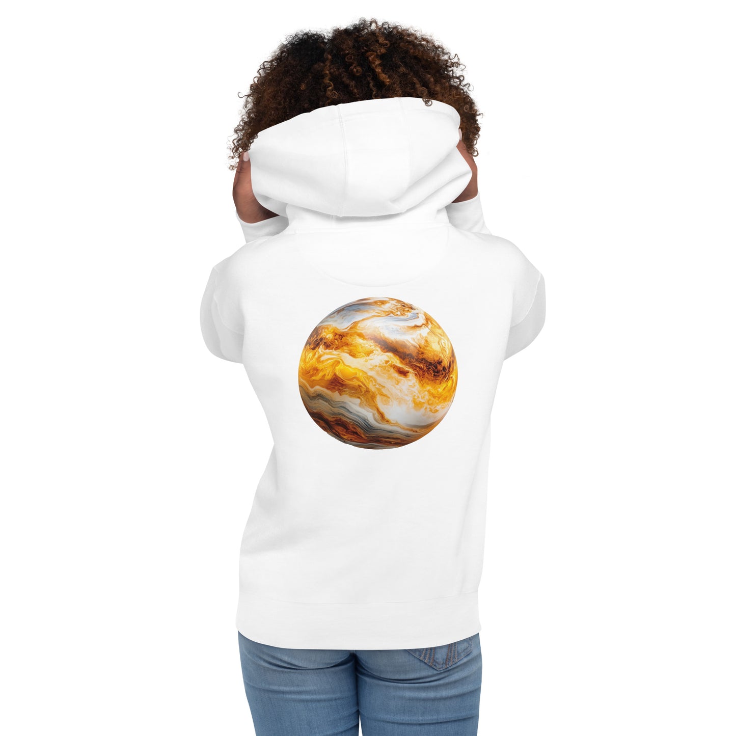 Venus Back Print Unisex Hoodie - Swagodin