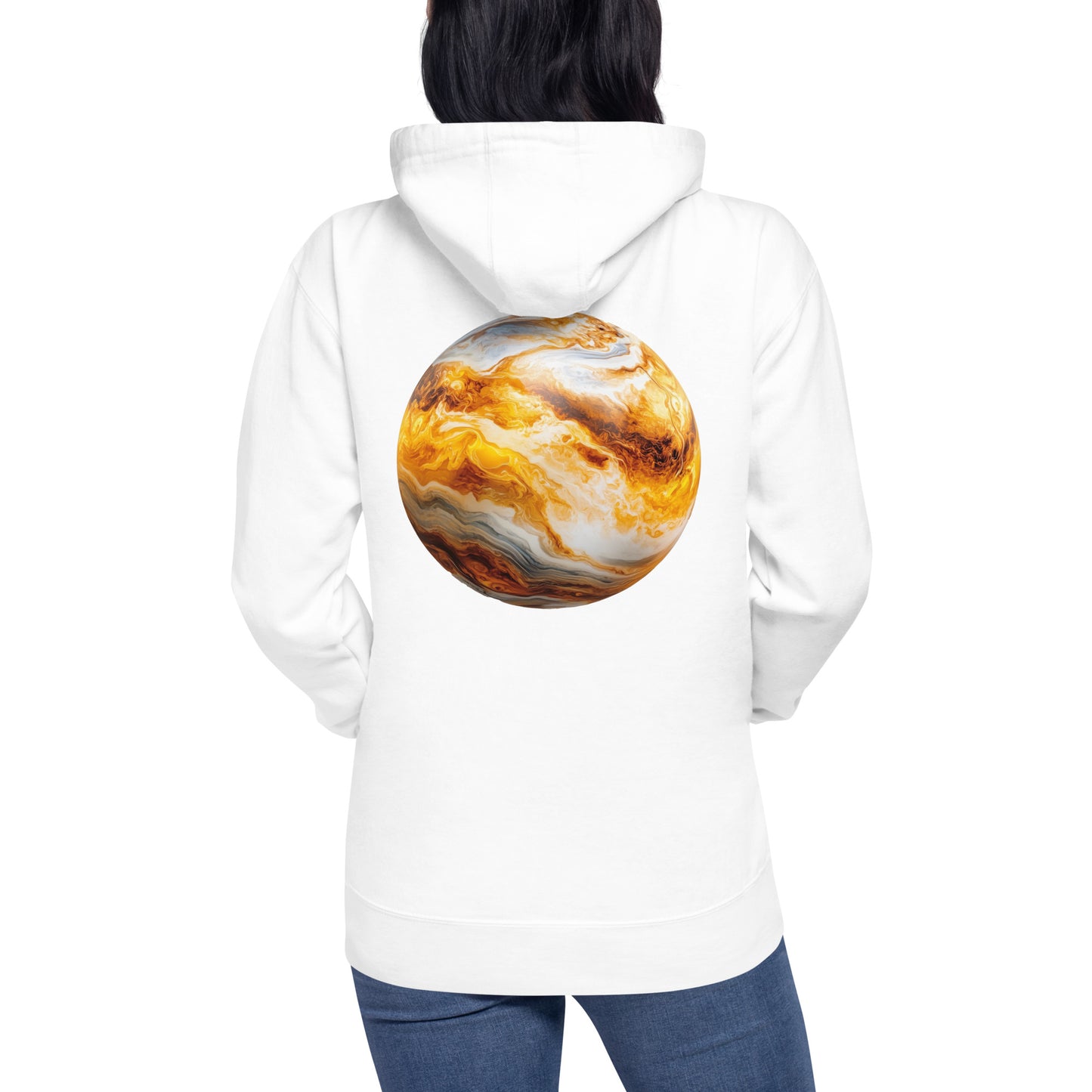 Venus Back Print Unisex Hoodie - Swagodin