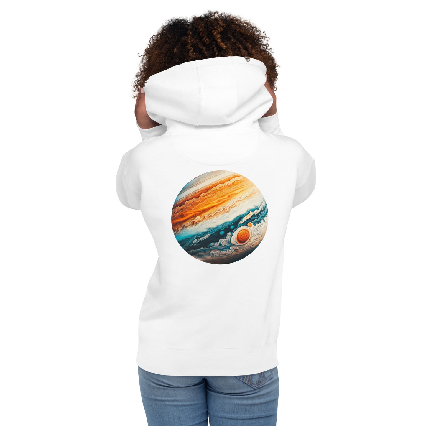 Jupiter Back Print Unisex Hoodie - Swagodin