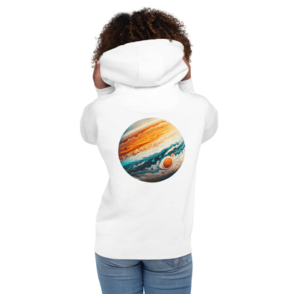 Jupiter Back Print Unisex Hoodie - Swagodin