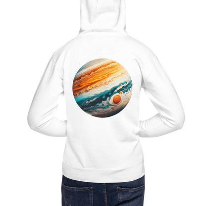 Jupiter Back Print Unisex Hoodie - Swagodin