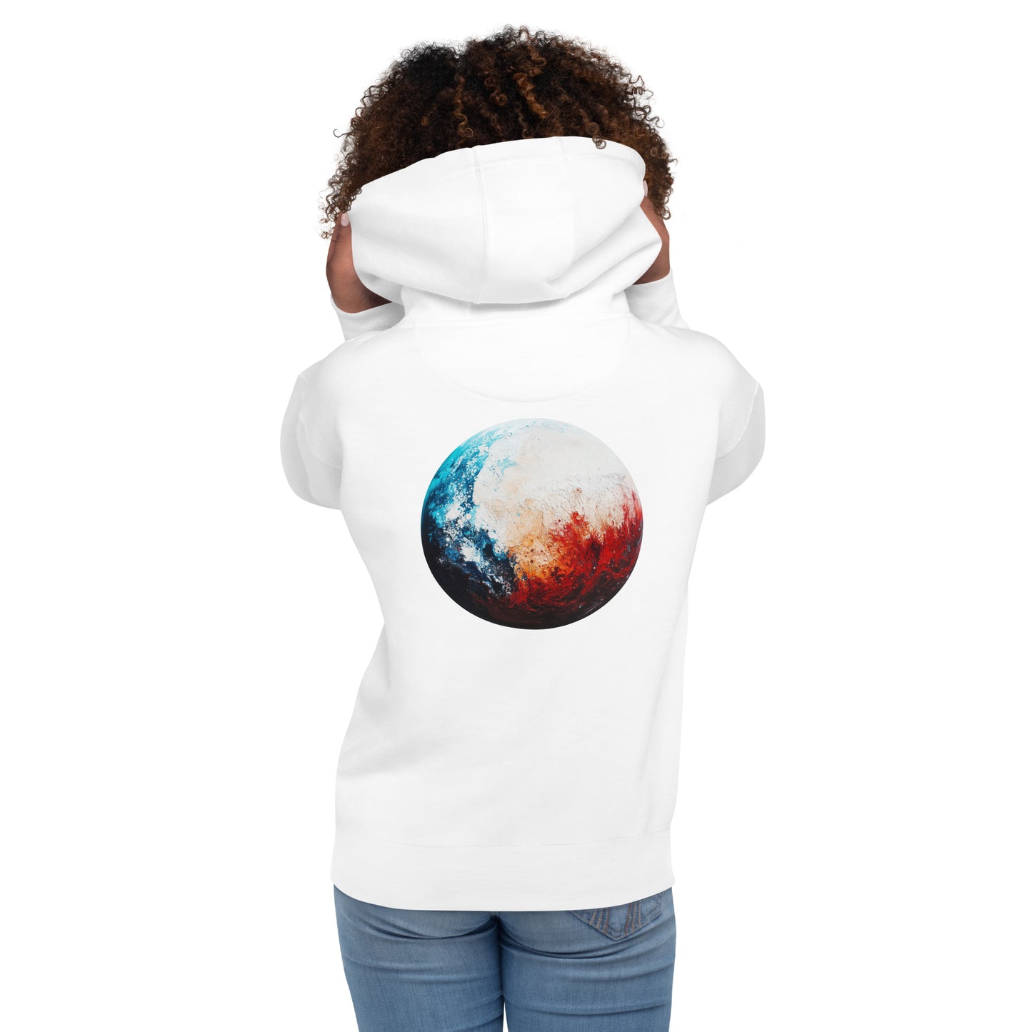 Pluto Back Print Unisex Hoodie - Swagodin