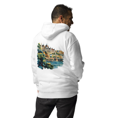 Budapest Unisex City Back Print Hoodie - Swagodin