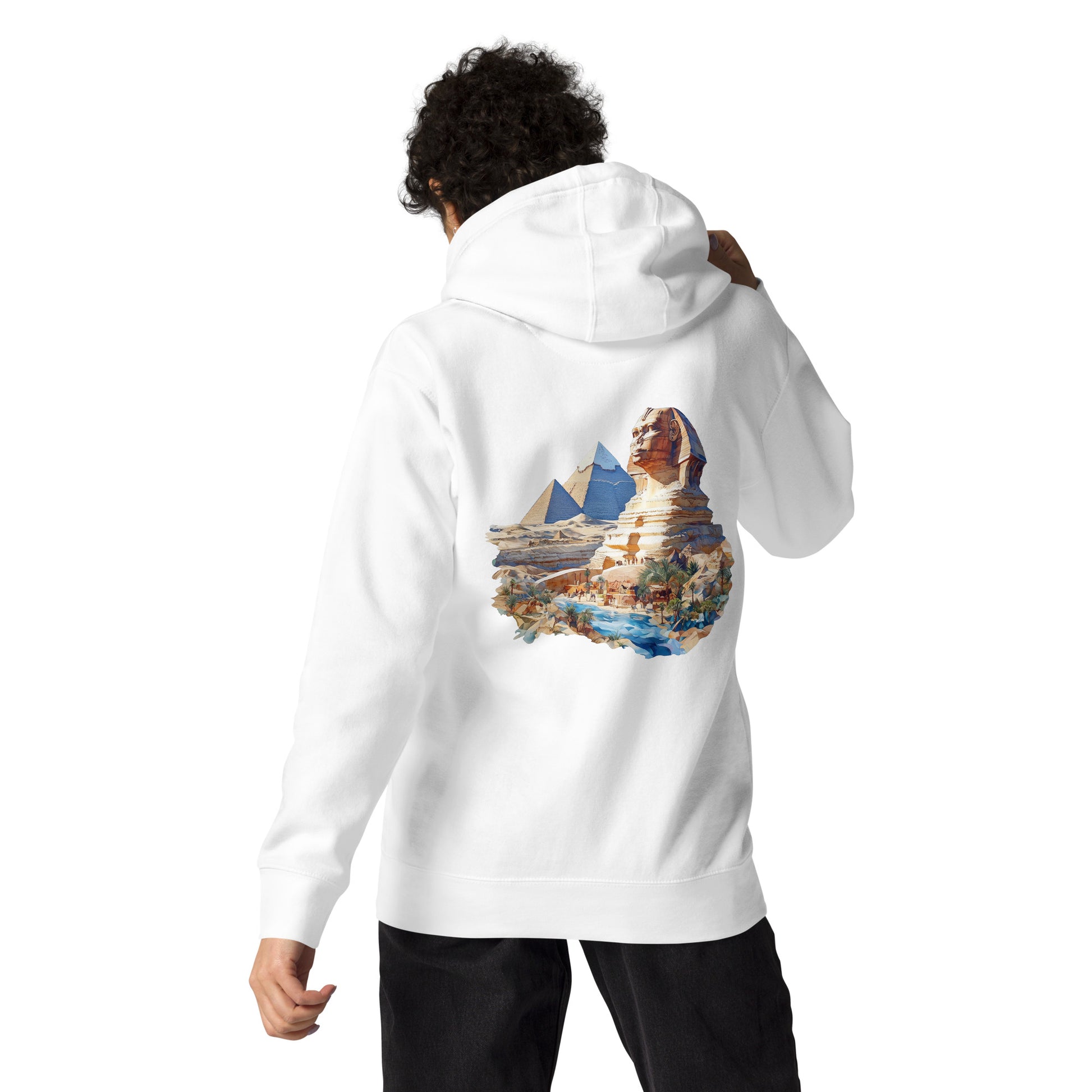 Giza Unisex City Back Print Hoodie - Swagodin