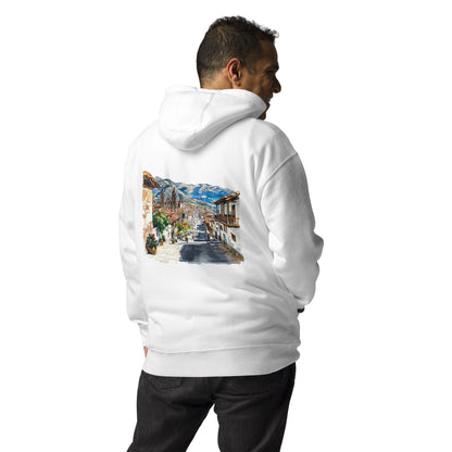 Cusco Unisex City Back Print Hoodie - Swagodin