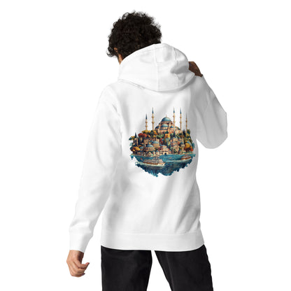 Istanbul Unisex City Back Print Hoodie - Swagodin