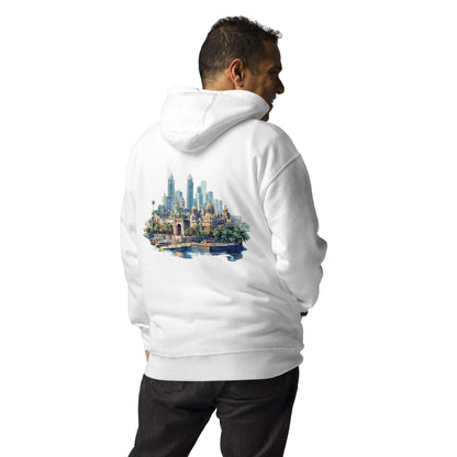 Mumbai Unisex City Back Print Hoodie - Swagodin