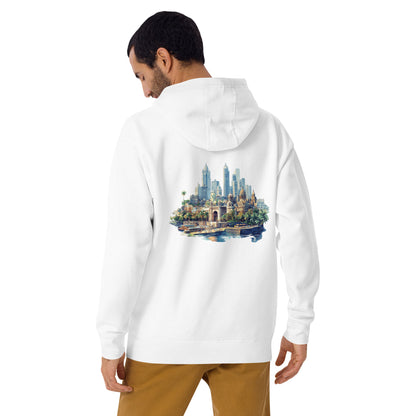 Mumbai Unisex City Back Print Hoodie - Swagodin