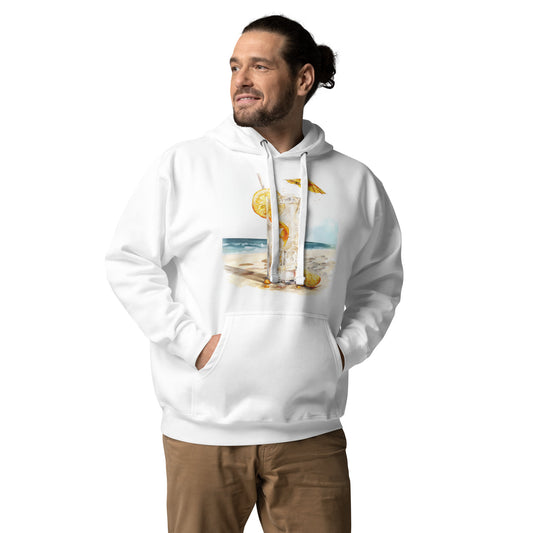 Gin Fizz Front Print Unisex Hoodie - Swagodin