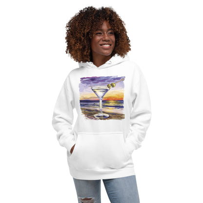 Dry Martini Front Print Unisex Hoodie - Swagodin