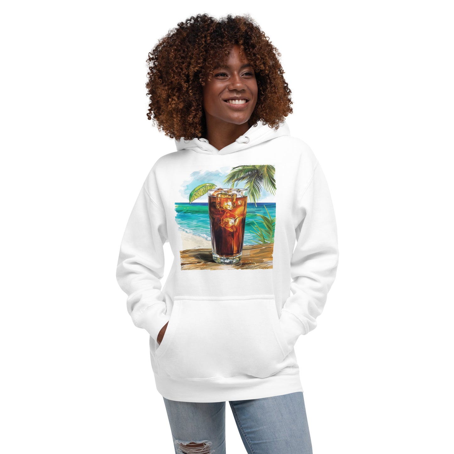 Cuba Libre Front Print Unisex Hoodie - Swagodin