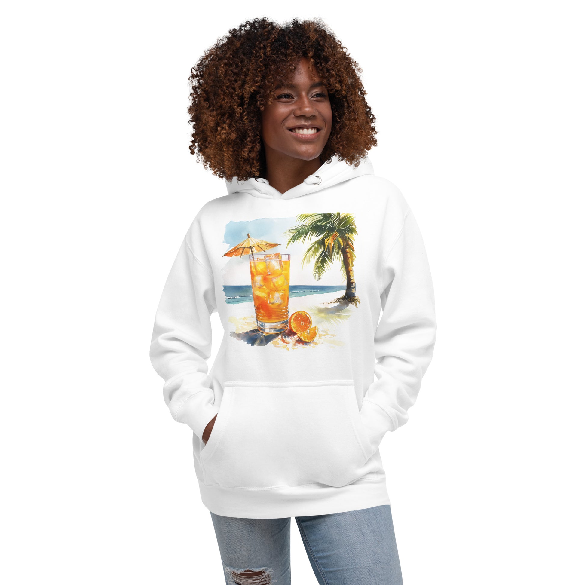 Screwdriver Front Print Unisex Hoodie - Swagodin