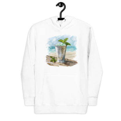 Mint Julep Front Print Unisex Hoodie - Swagodin