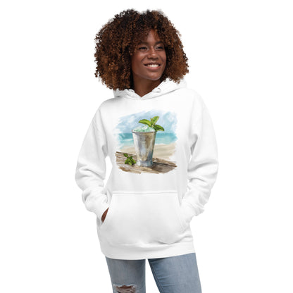 Mint Julep Front Print Unisex Hoodie - Swagodin