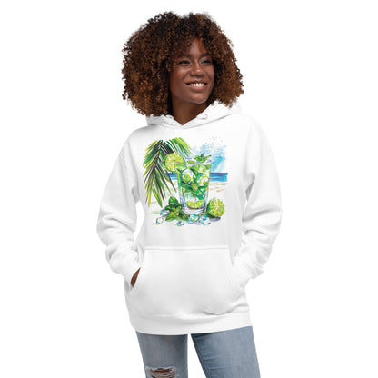 Mojito Front Print Unisex Hoodie - Swagodin