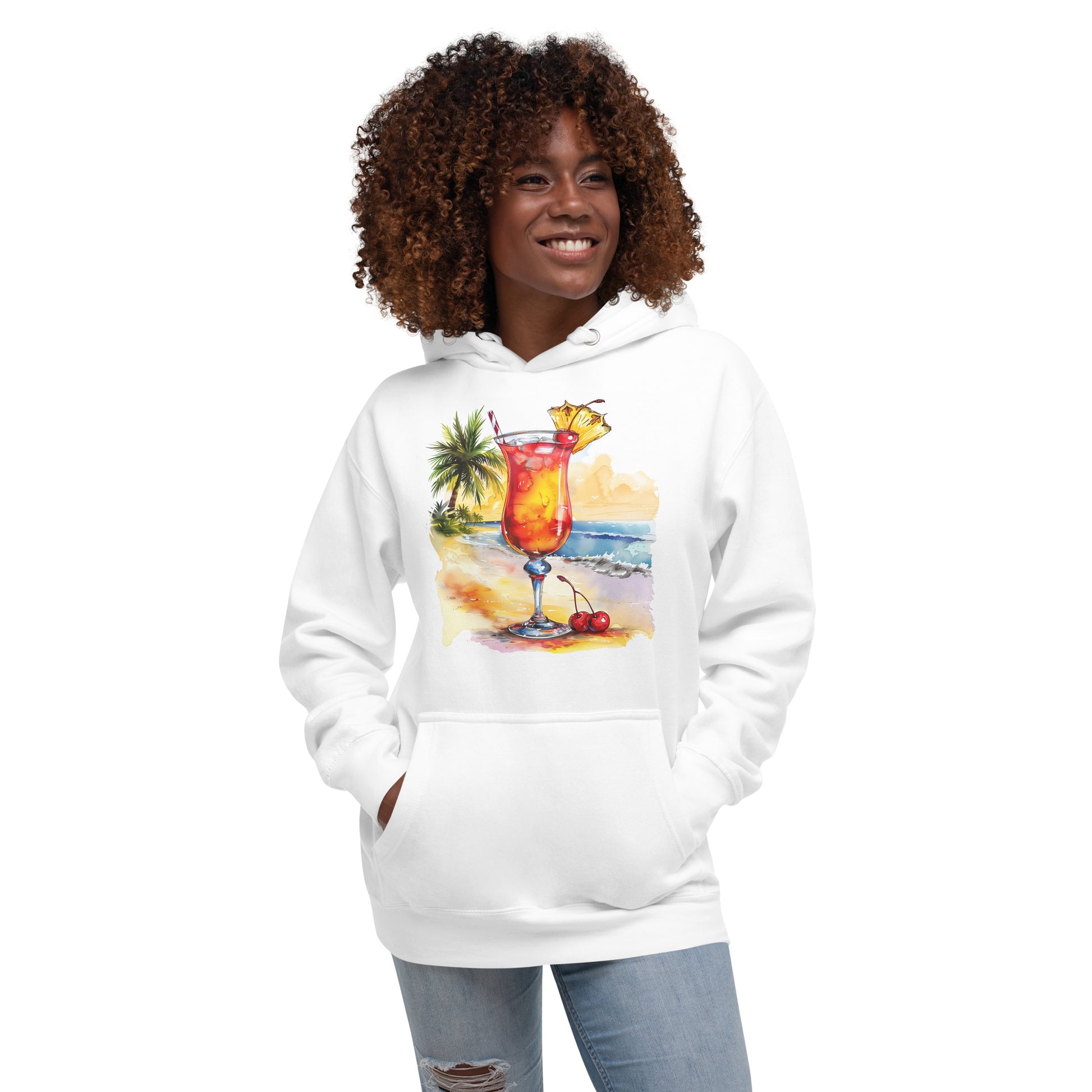 Bahama Mama Front Print Unisex Hoodie - Swagodin