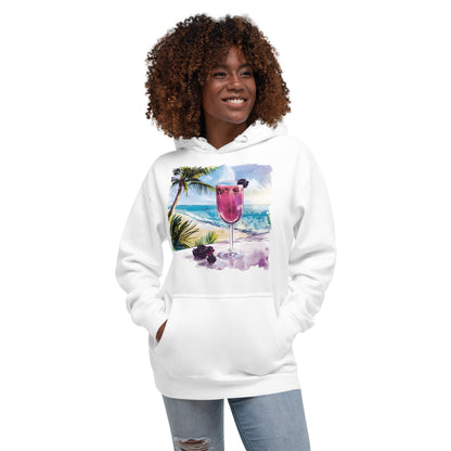 Kir Royale Front Print Unisex Hoodie - Swagodin