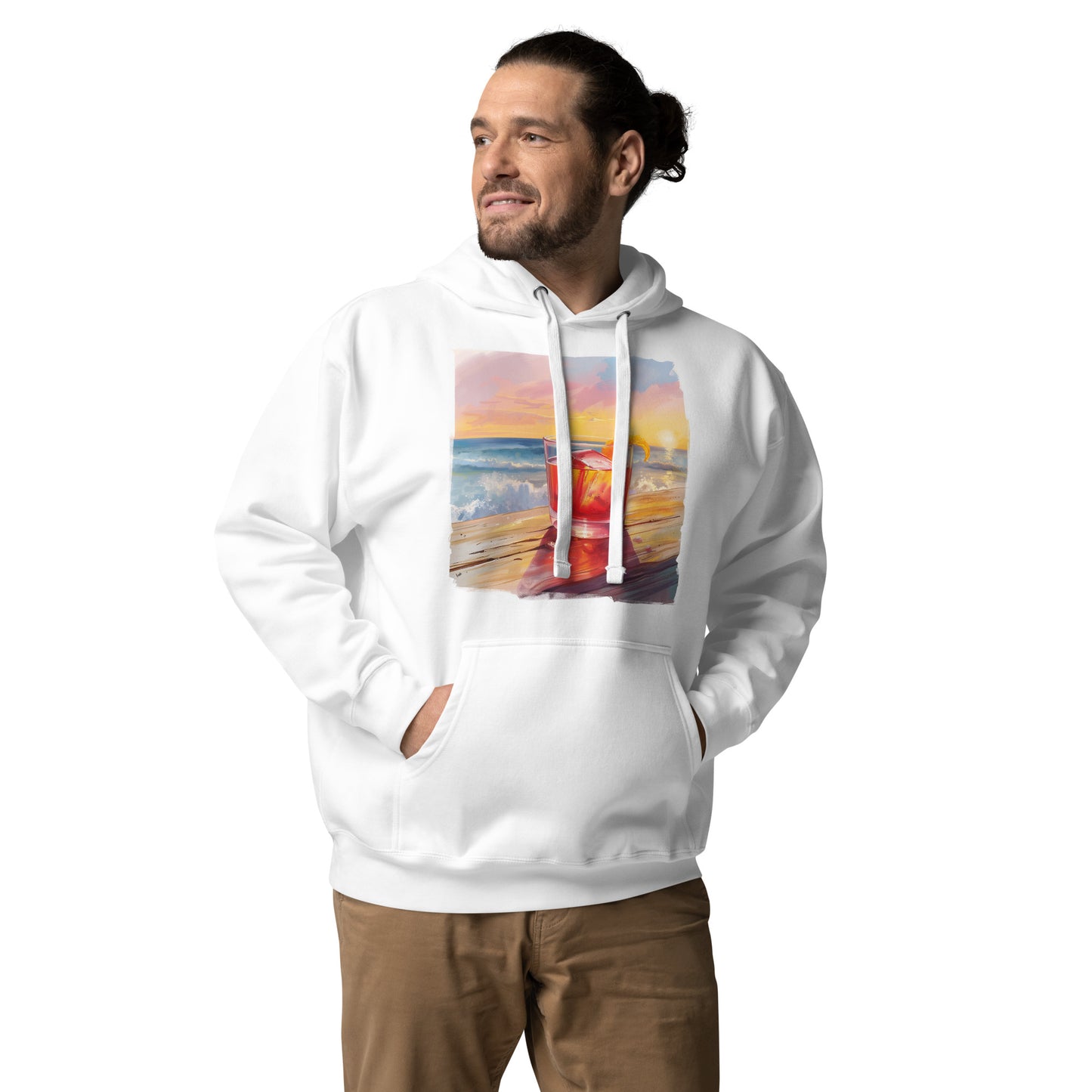 Negroni Front Print Unisex Hoodie - Swagodin