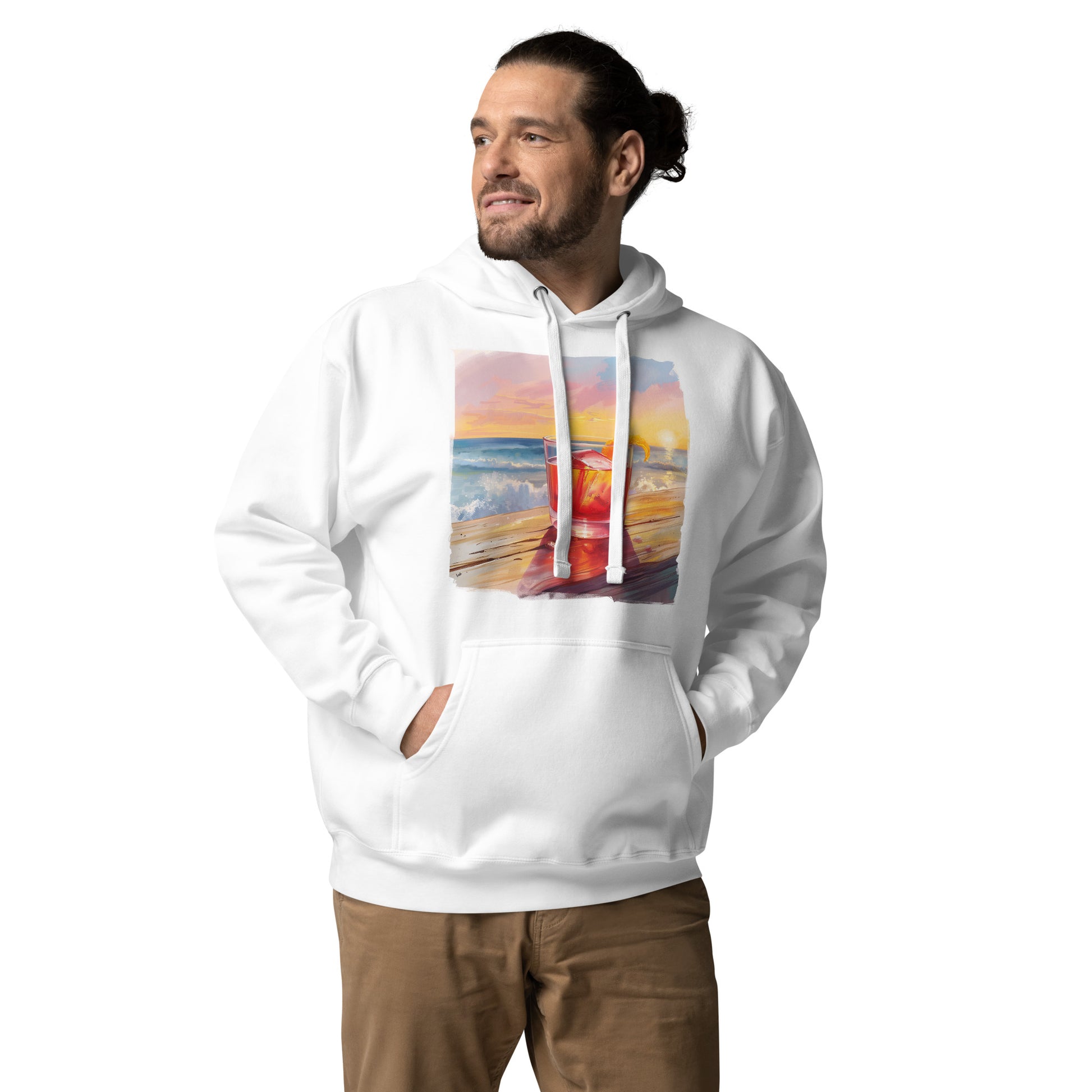 Negroni Front Print Unisex Hoodie - Swagodin