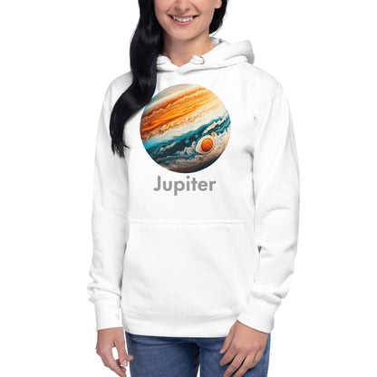 Jupiter Named Front Print Unisex Hoodie - Swagodin