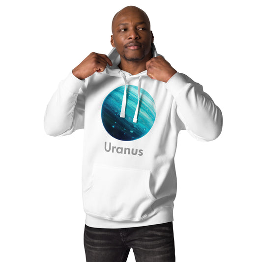 Uranus Named Front Print Unisex Hoodie - Swagodin