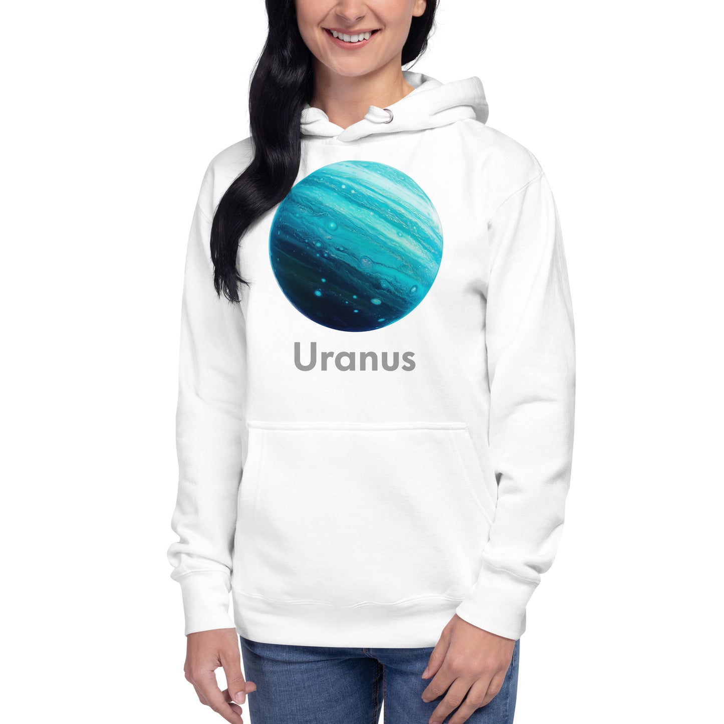 Uranus Named Front Print Unisex Hoodie - Swagodin