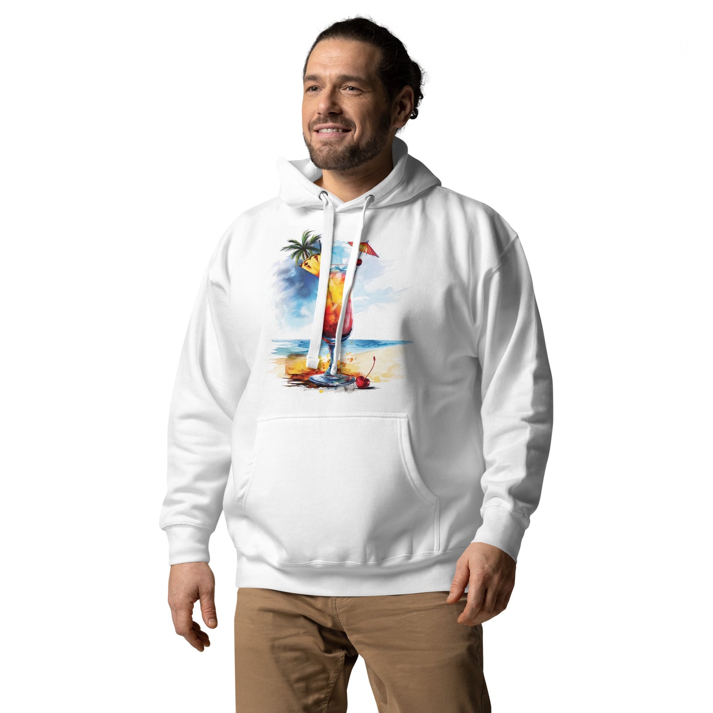 Barbados Front Print Unisex Hoodie - Swagodin